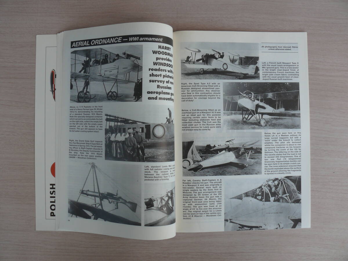 洋書 WINDSOCK INTER NATIONAL volume 9,No.5 Sept/Oct 1993 ウインドソック インターナショナル 航空機 ビンテージ戦闘機 古本_画像6
