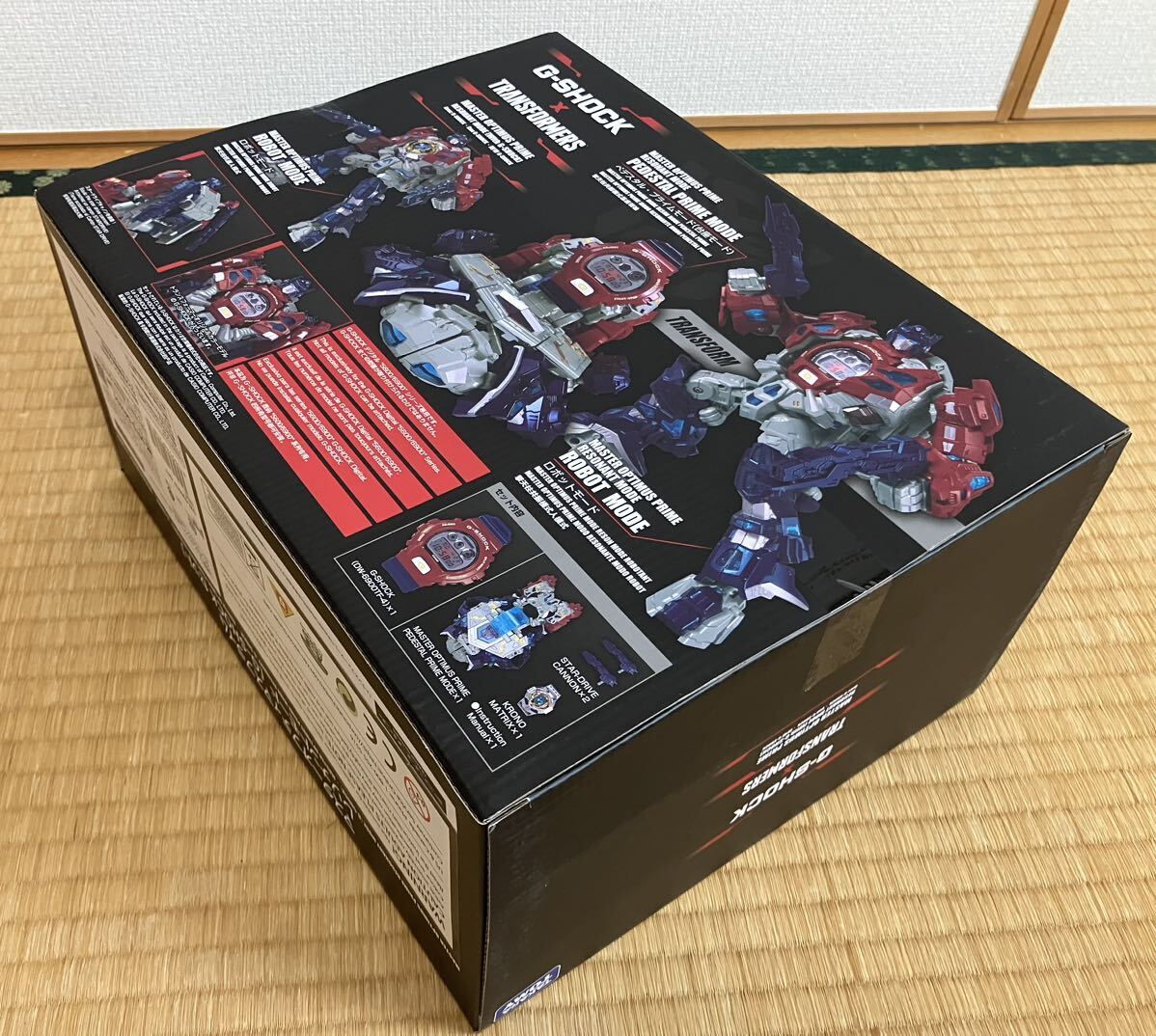 【新品未開封】G-SHOCK トランスフォーマー コラボDW-6900TF-SET （マスターオプティマスプライム）未使用　廃盤希少品　レアコレクター品_画像3