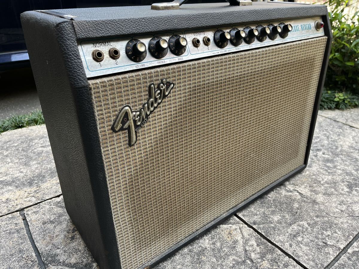 Fender Deluxe Reverb 1970 годы редкий 