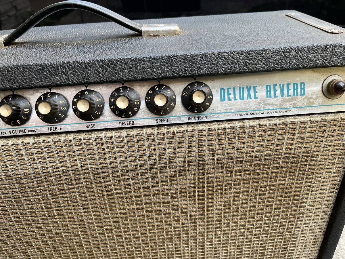 Fender Deluxe Reverb 1970 годы редкий 