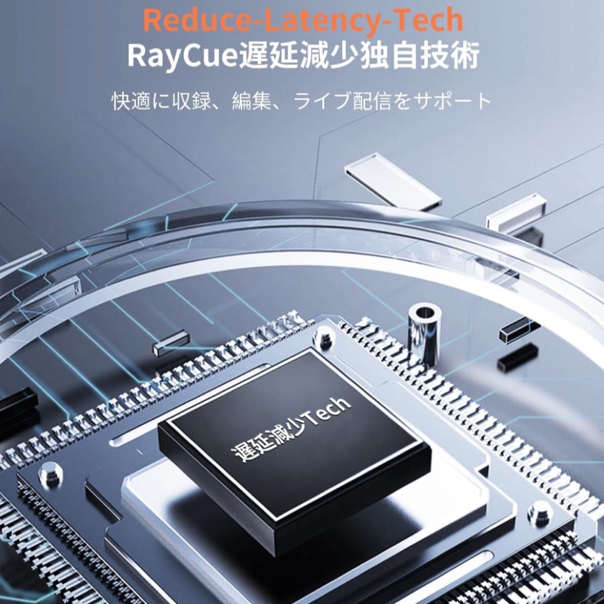 RayCue HDMI キャプチャーボード Switch対応 ビデオキャプチャカードゲームキャプチャー 4K入力＆1080P
