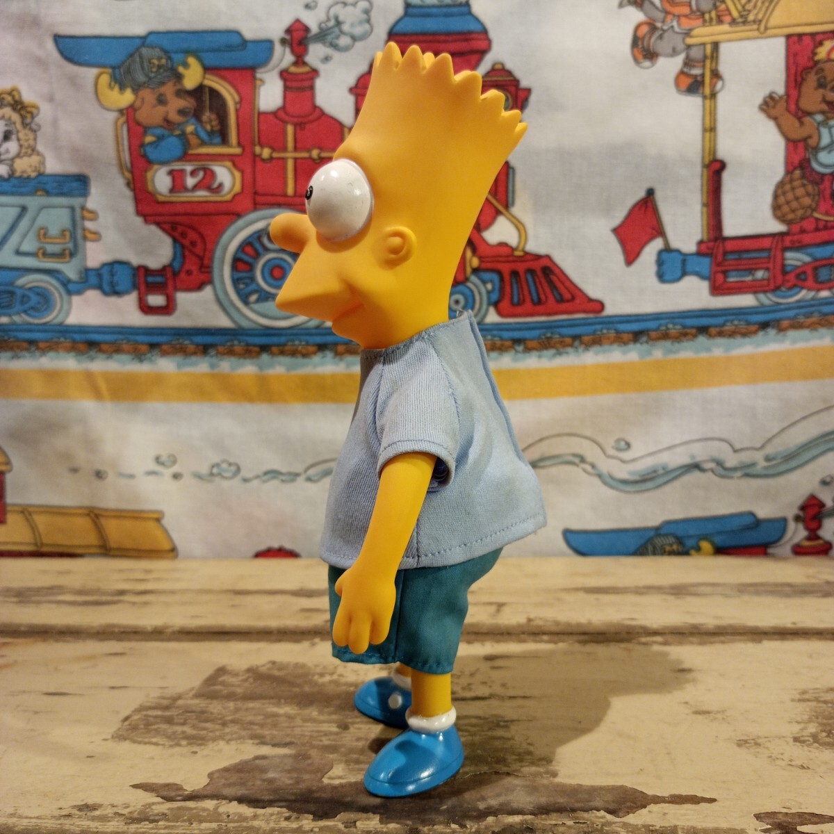 90s シンプソンズ the Simpsons バート ソフビ フィギュア 人形 ビンテージ vintage USA アメトイ 当時 1990 当時物の画像5