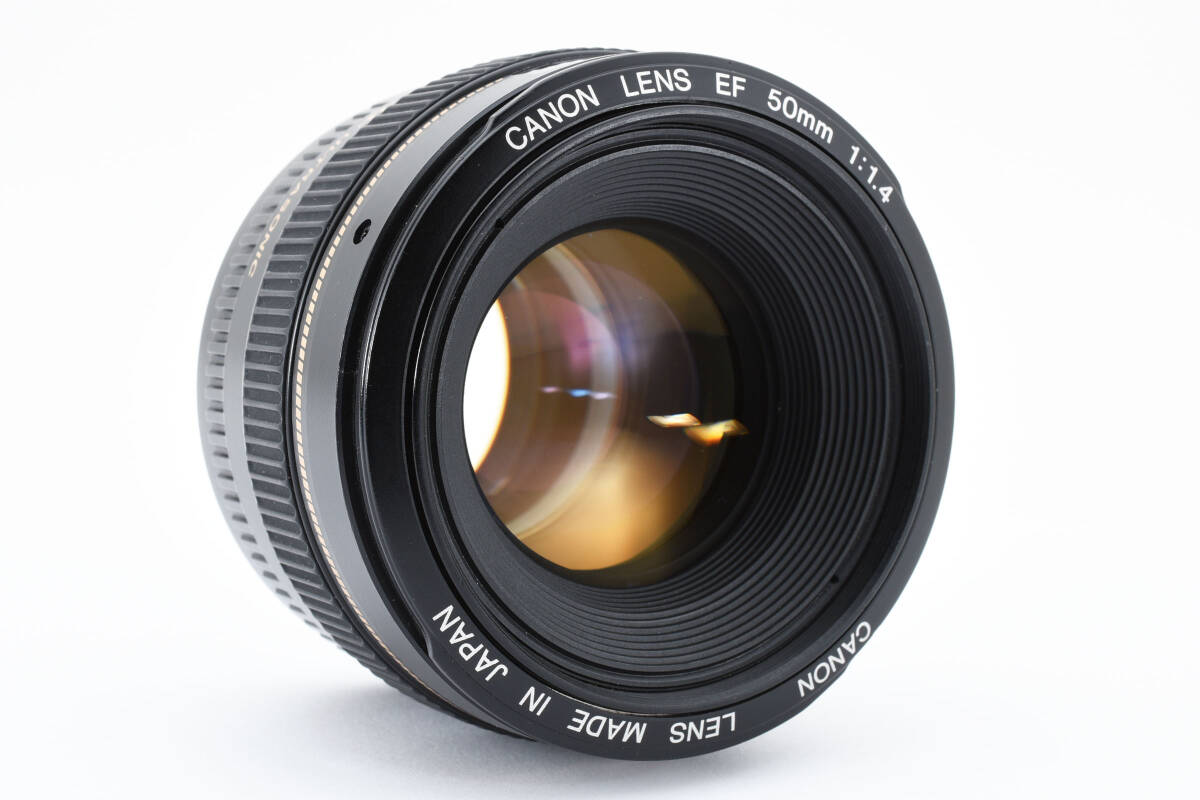 ** work properly beautiful goods * Canon Canon EF50mm F1.4 USM single‐lens reflex for lens single burnt point * clean feeling overflow beautiful exterior!#240505