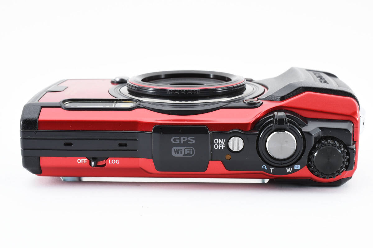 ★☆美品★ OLYMPUS オリンパス 防水カメラ Tough TG-6 RED 付属品あり！＃240508_画像7