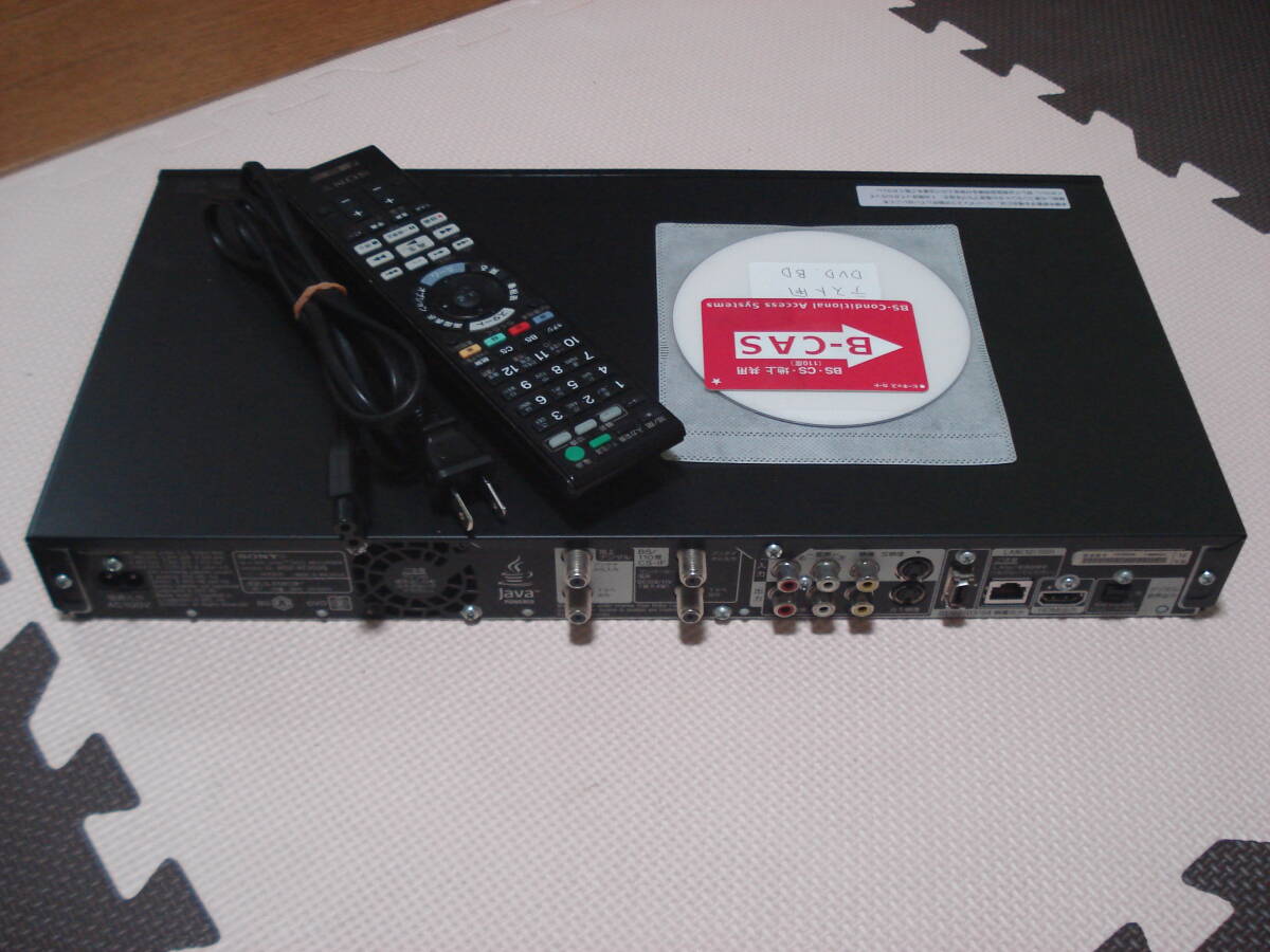  「送料無料」ＳＯＮＹ BDZ-AT350 BD/HDD/DVDレコーダー リモコン付き　_画像10