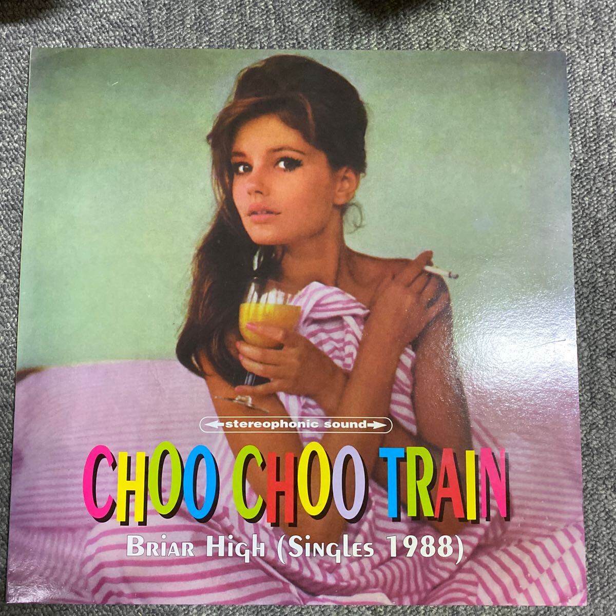 [LP 状態良好]CHOO CHOO TRAIN / BRiAR High (Singles 1988) / チューチュートレイン_画像1