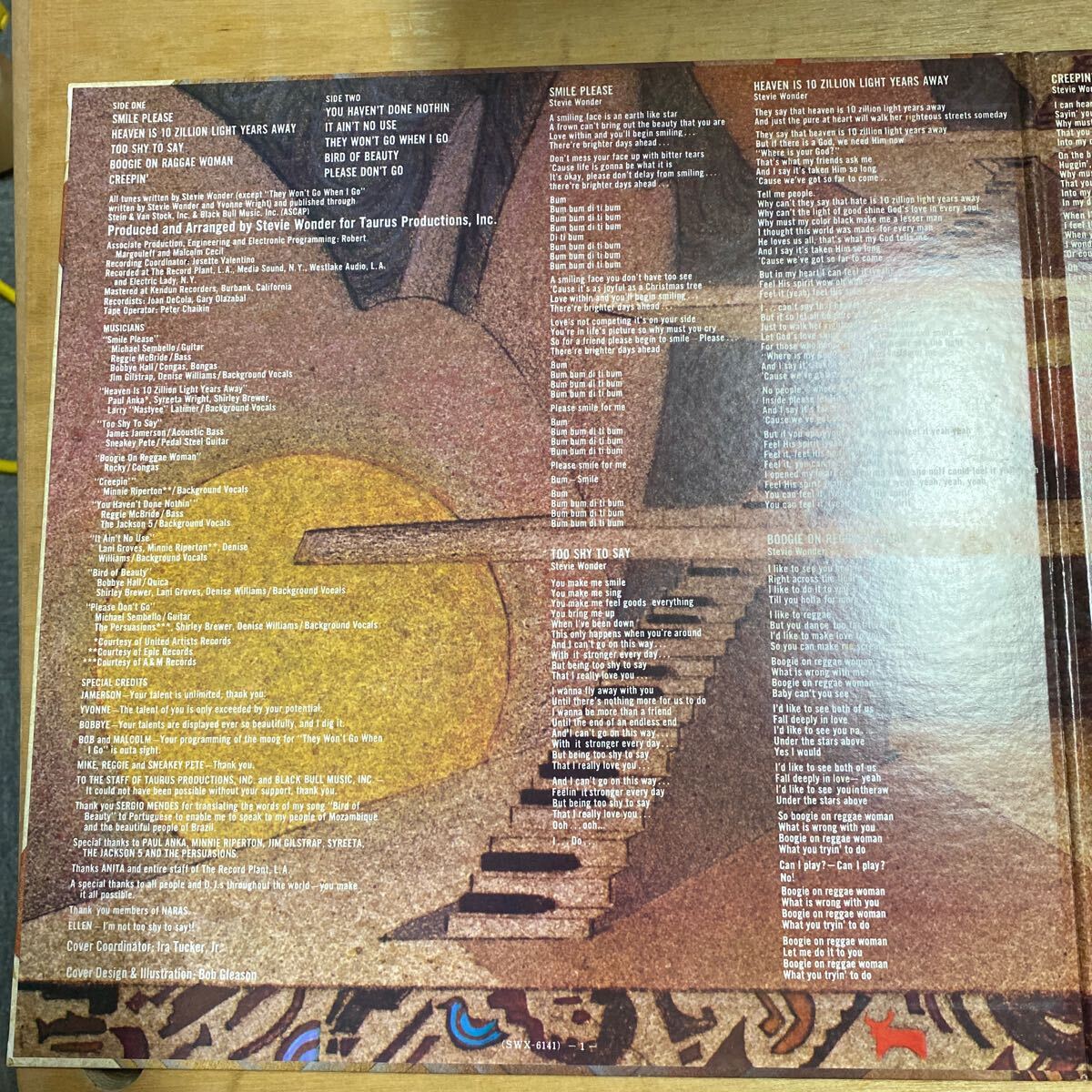 [LP 状態良好] STEVIE WONDER / FULFILLINGNESS’ FIRST FINALE / スティービー・ワンダー / ファースト・フィナーレ / B01_画像3