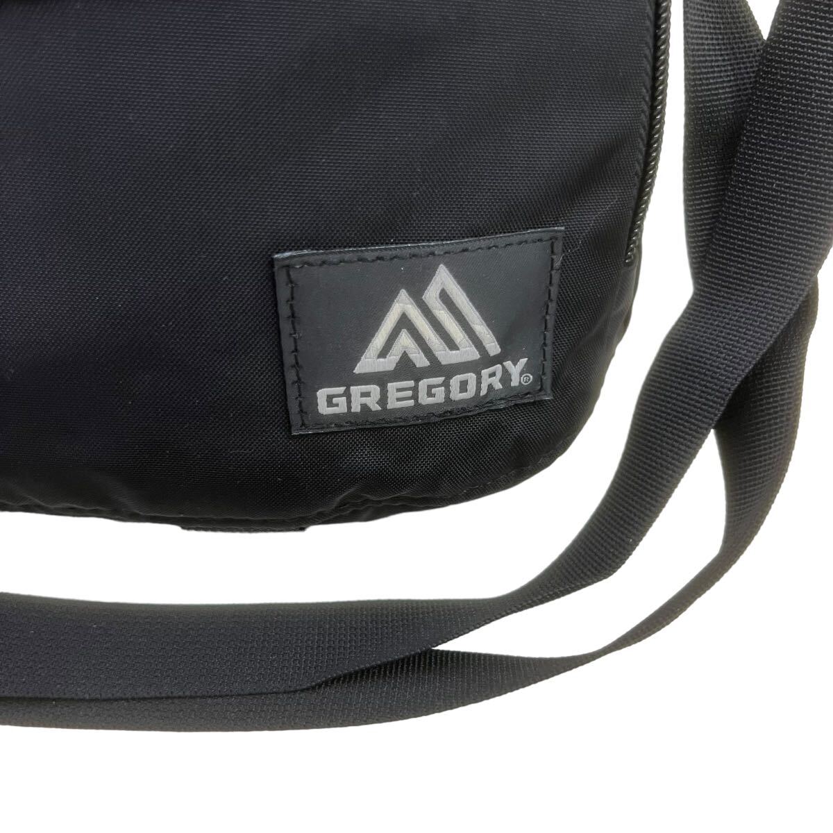 D535-⑨ GREGORY グレゴリー ショルダーバッグ 肩掛け 斜め掛け かばん カバン 鞄 バッグ BAG ブラック_画像2