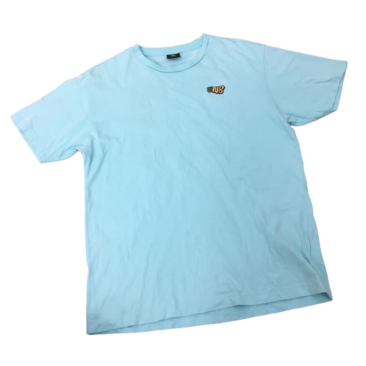 C346 NEW BALANCE ニューバランス 半袖 Tシャツ ティシャツ トップス カットソー メンズ USサイズ M （L相当）ミントグリーン_画像1