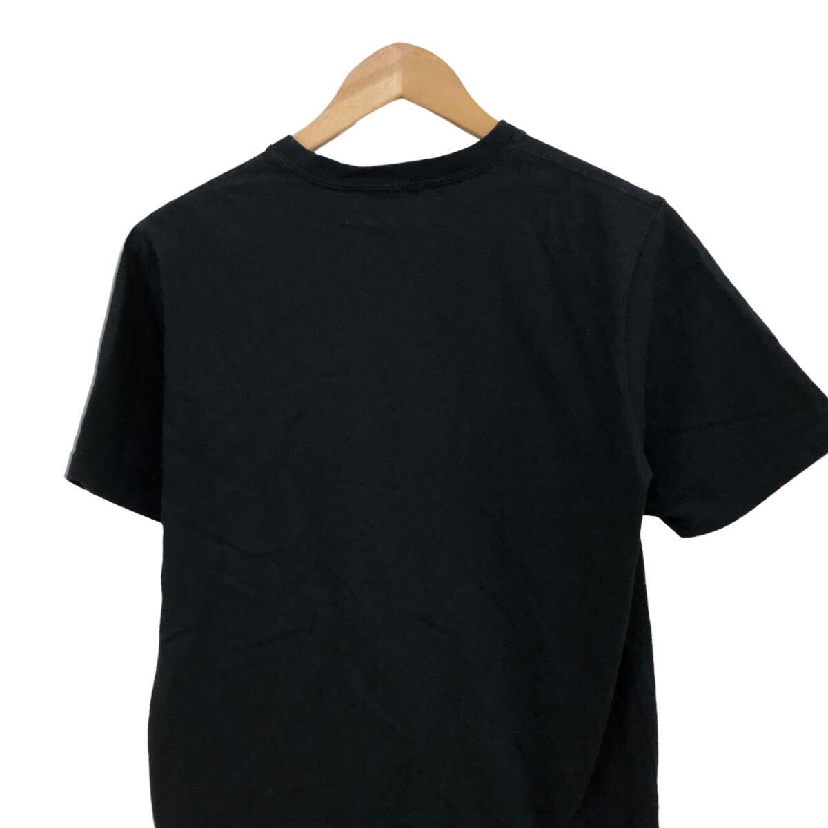 H726⑰ RED EAR レッドイヤー ポールスミス 半袖 Tシャツ Tee プリントT T-shirt トップス 黒 音符 綿100% メンズ M_画像7