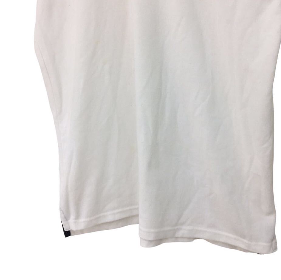 C345 Columbia コロンビア アウトドア 大きいサイズ 半袖 ポロシャツ シャツ トップス カットソー メンズ XL ホワイト 白 _画像4