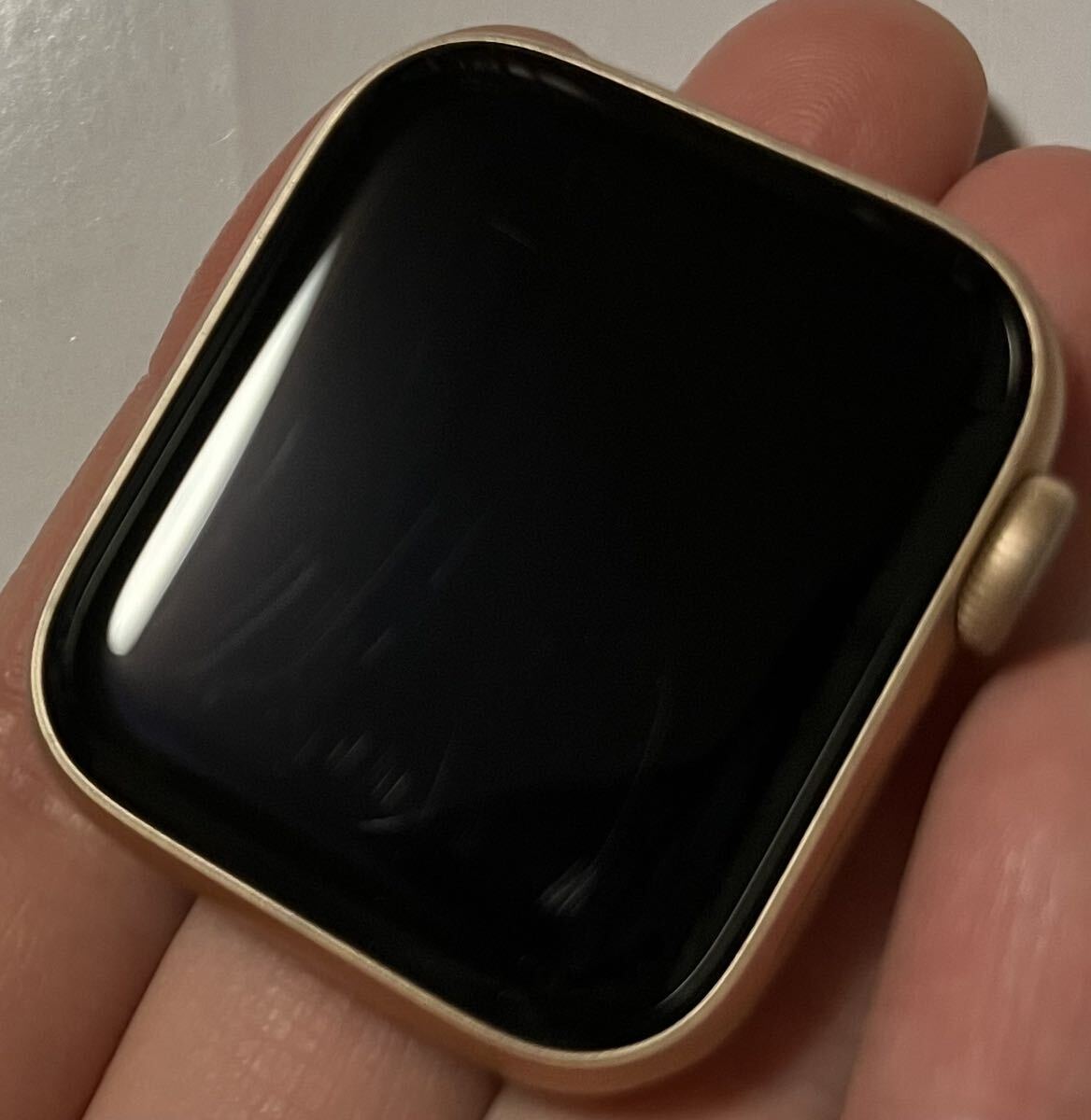 Apple Watch series 6 ピンクゴールド A2291 新品未開封バンド付 バッテリー最大容量91% 美品_小傷の感じ2