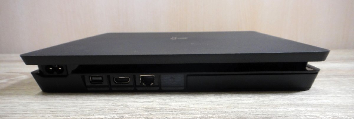 【中古】SONY PS4 CUH-2000B 黒 本体/コントローラー②/電源コード ソフト プロスピ2019 USBケーブル/HDMI欠品_画像3