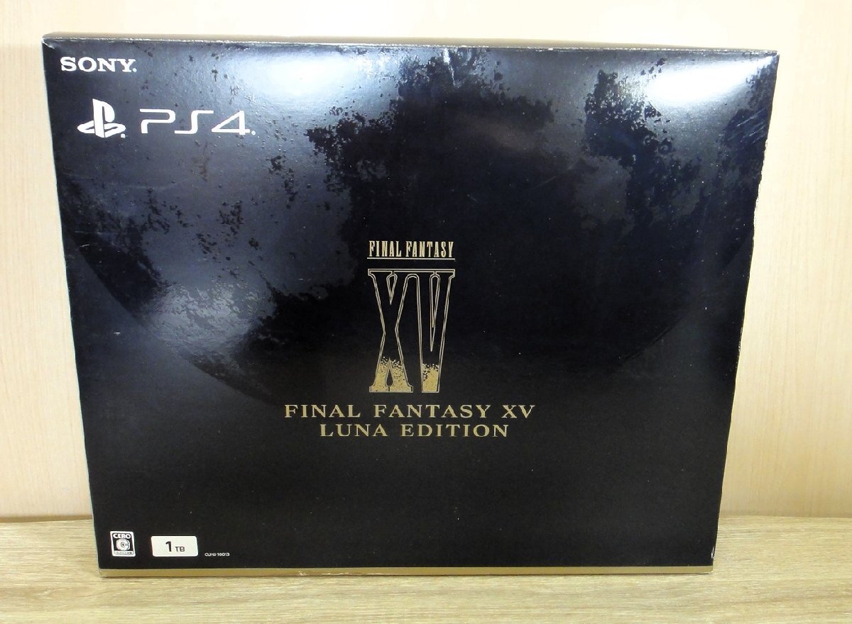中古】PS4 CUH-2000B 1TB FINAL FANTASY XV LUNA EDITION 黒 中古】PS4 CUH-2000B 1TB FINAL FANTASY XV LUNA EDITION 黒