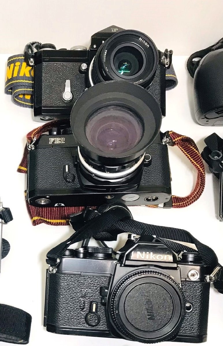 【ジャンク】Nikon/ PENTAX/ OLYMPUS/ MINOLTA/ KONICA / Nikomat/ Voigtlander その他 フィルムカメラ まとめ19点_画像3