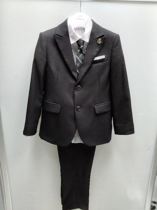 美品 waltz by BEAMS DESIGN 120㎝ キッズ フォーマル スーツ 6点セット 3401-5491 セットアップ 卒業式 男の子 子供服 ハンガー ビームス_画像1