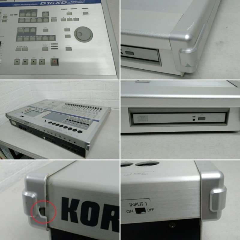 KORG Korg D16XD цифровой запись Studio Digital Recording Studio