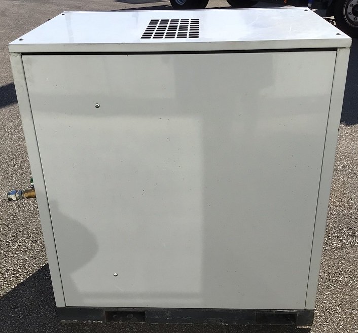 中古　SAS8S-57　北越工業　AIRMAN　スクリュー　エアー　コンプレッサー　7.5 Kw　モーター　200V 50Hz_画像5