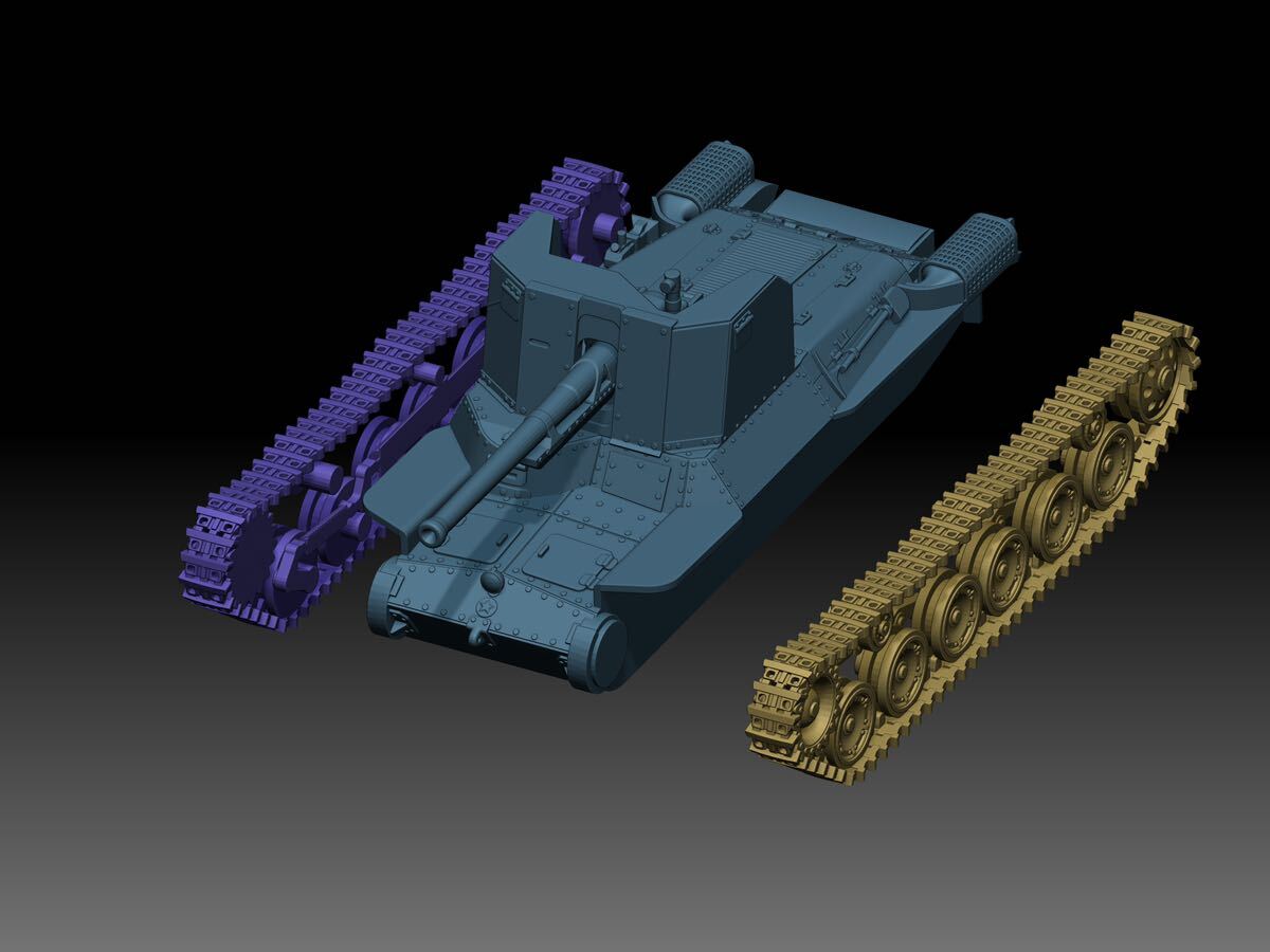 1/72 レジンキット　未塗装 WWⅡ　日本陸軍 　一式七糎半自走砲 ホニI 【同梱可能】240502_画像3