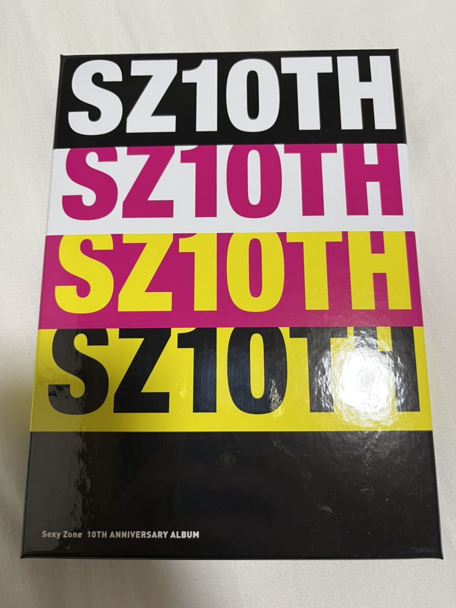 Sexy Zone SZ10TH [初回限定盤A] 2CD＋1BD　中島健人　佐藤勝利　菊池風磨　松島聡_画像1