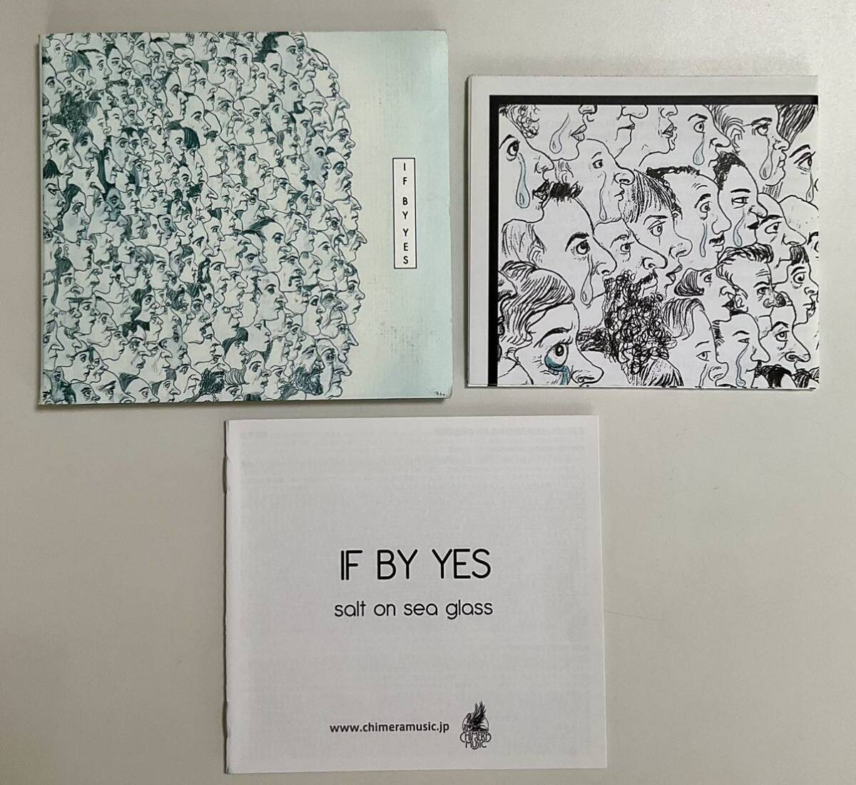 日本国内盤CD　IF BY YES salt on sea glass 洋楽アルバム_画像1