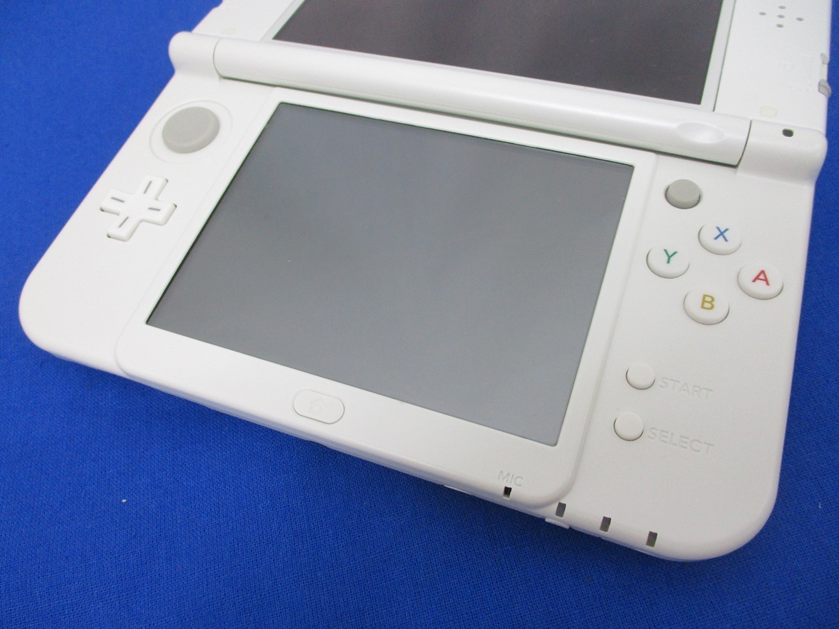 7642B New ニンテンドー3DS LL パールホワイト RED-001 ニューニンテンドー3DSLL 動作確認済み 初期化済み Nintendo ゲーム機 本体_画像5