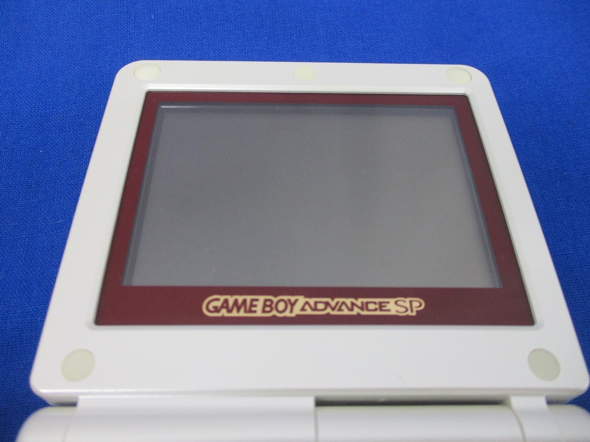 7658B ニンテンドー ゲームボーイアドバンスSP 本体 AGS-001/ファミコンカラー GBA SP ゲーム機 本体 箱・説明書・ACアダプター 動作確認済_画像5