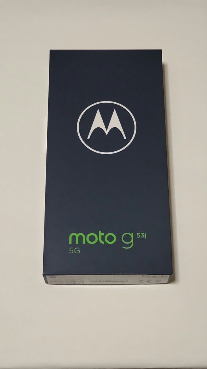 新品 motorola moto g53j 5G ブラック