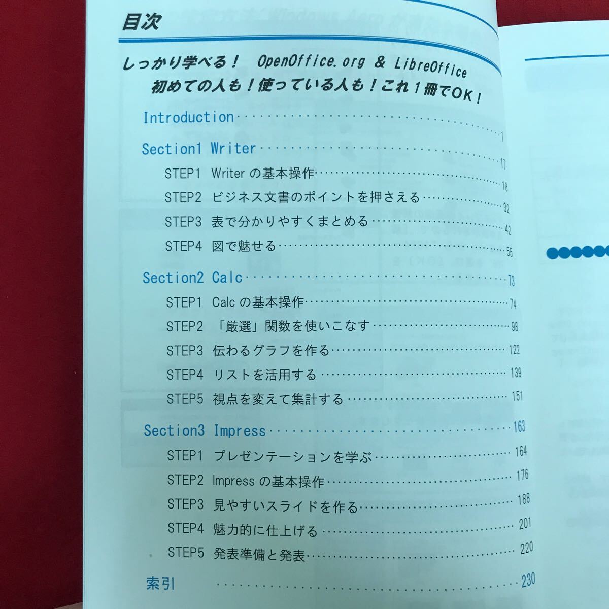 i-456 ※9 / しっかり学べる! OpenOffice.org & LibreOffice 初めての人も! 使っている人も! これ1冊でOK 発行日詳細不明_画像2