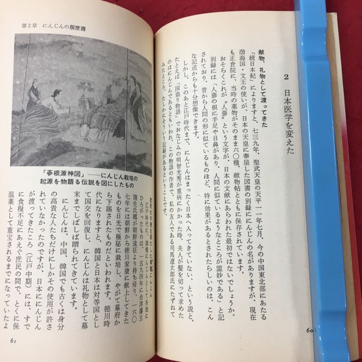 h-022※9 高麗人参自強法 活力をつけ病気をなおす秘密 著者 木崎国嘉 昭和51年5月20日 6刷発行 徳間書店 健康 高麗人参 歴史_画像7