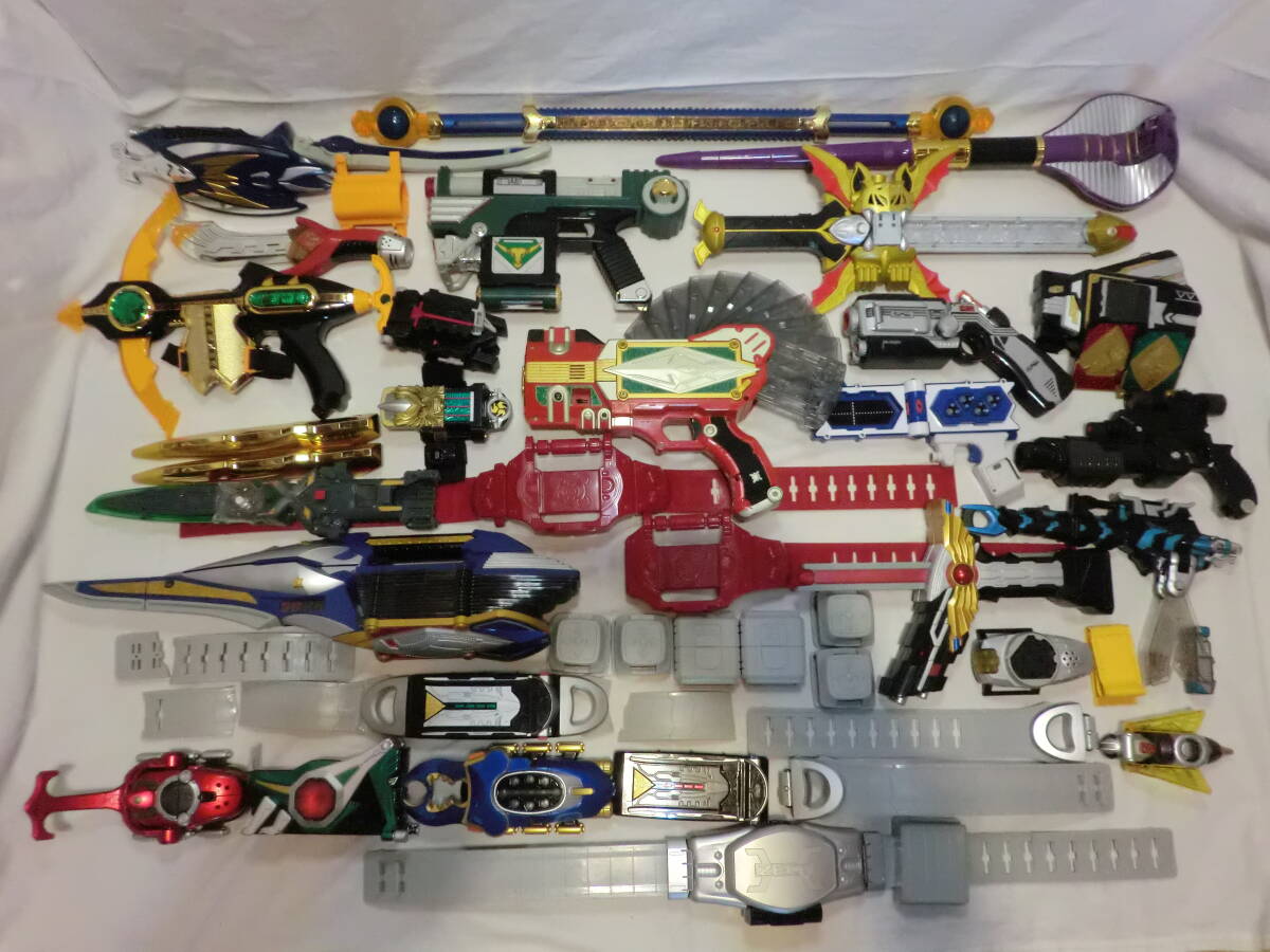  Kamen Rider DX metamorphosis toy Blade, Kabuto, Kiva etc. at that time goods large amount Junk 