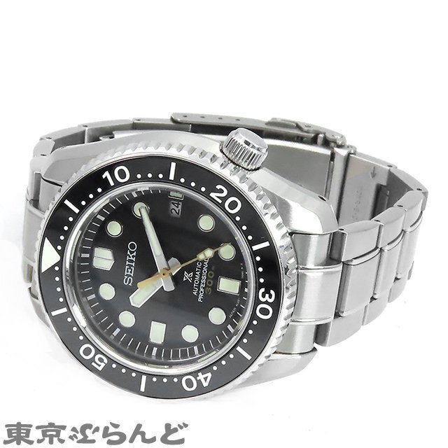 101722987 1円 セイコー プロスペックス マリーンマスター 140周年記念限定 SBDX043 8L35-01E0 グリーン SS 保証書付 腕時計 メンズ 自動巻の画像2