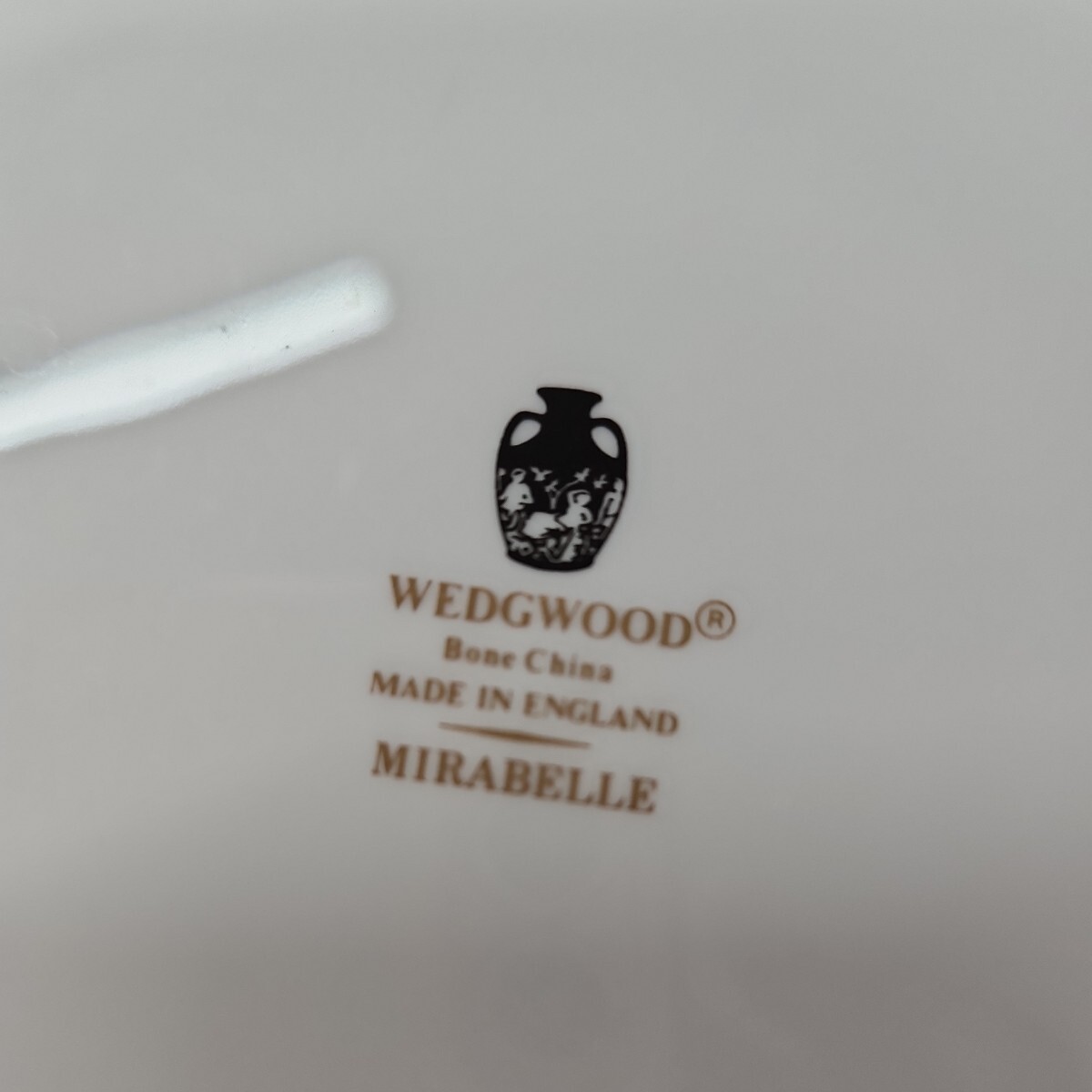 Wedgwood 英国製　ウェッジウッド Mirabelle ミラベル ディナープレート皿 　アンティーク食器　 ヴィンテージ_画像4