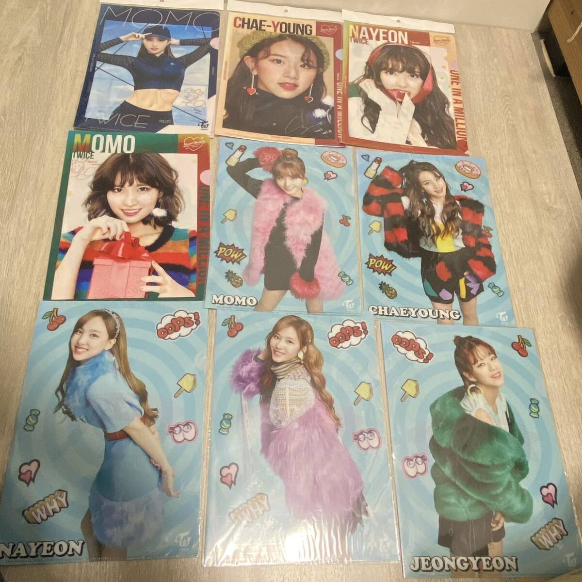 TWICEグッズセット 20点★CANDY POP/twiceland/モモ チェヨン ナヨン サナ ジョンヨンうちわ クリアファイル　バッグ　かばん　@KO_画像8