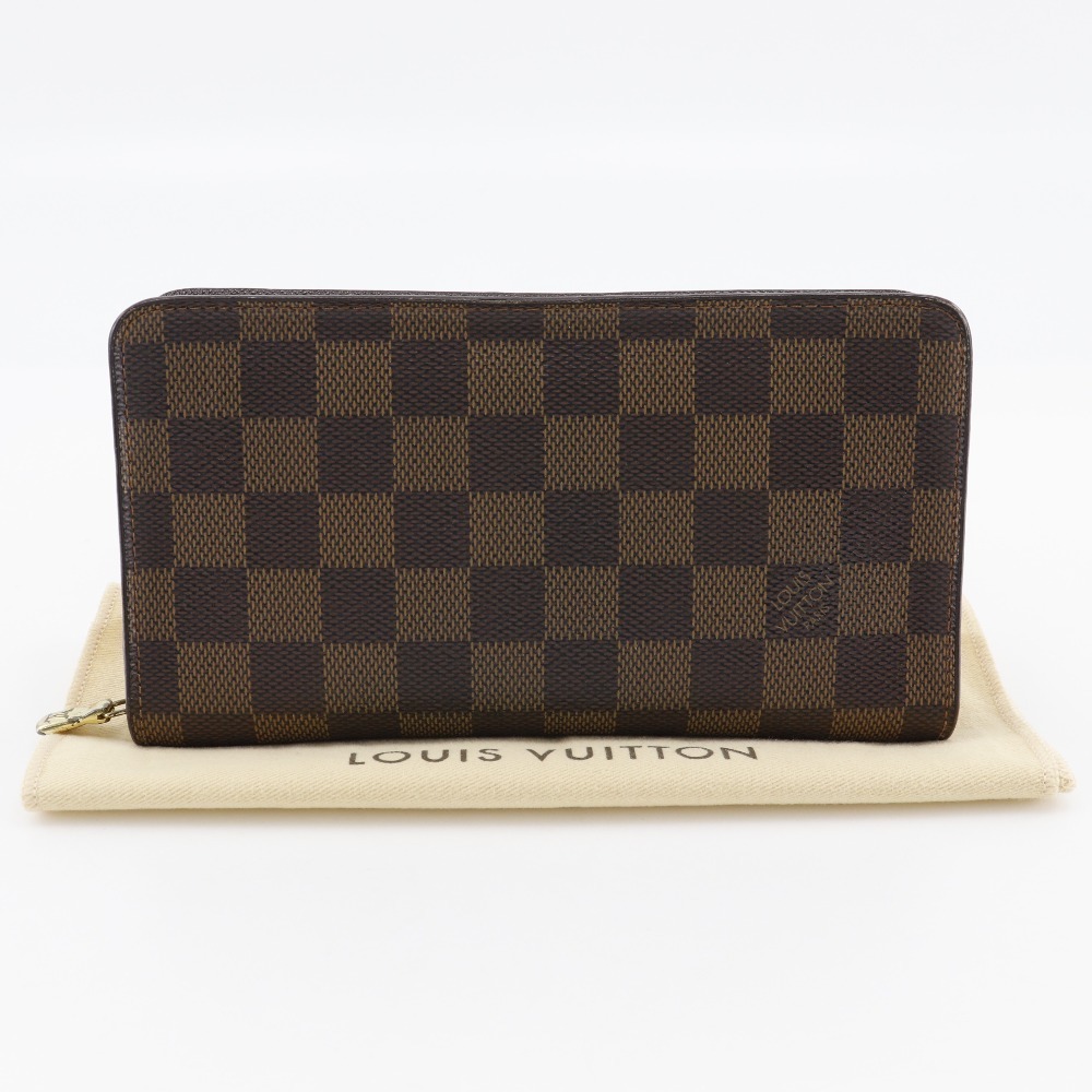 LOUIS VUITTON ルイ・ヴィトン 長財布 ダミエキャンバス ユニセックス【I131824250】中古_画像9