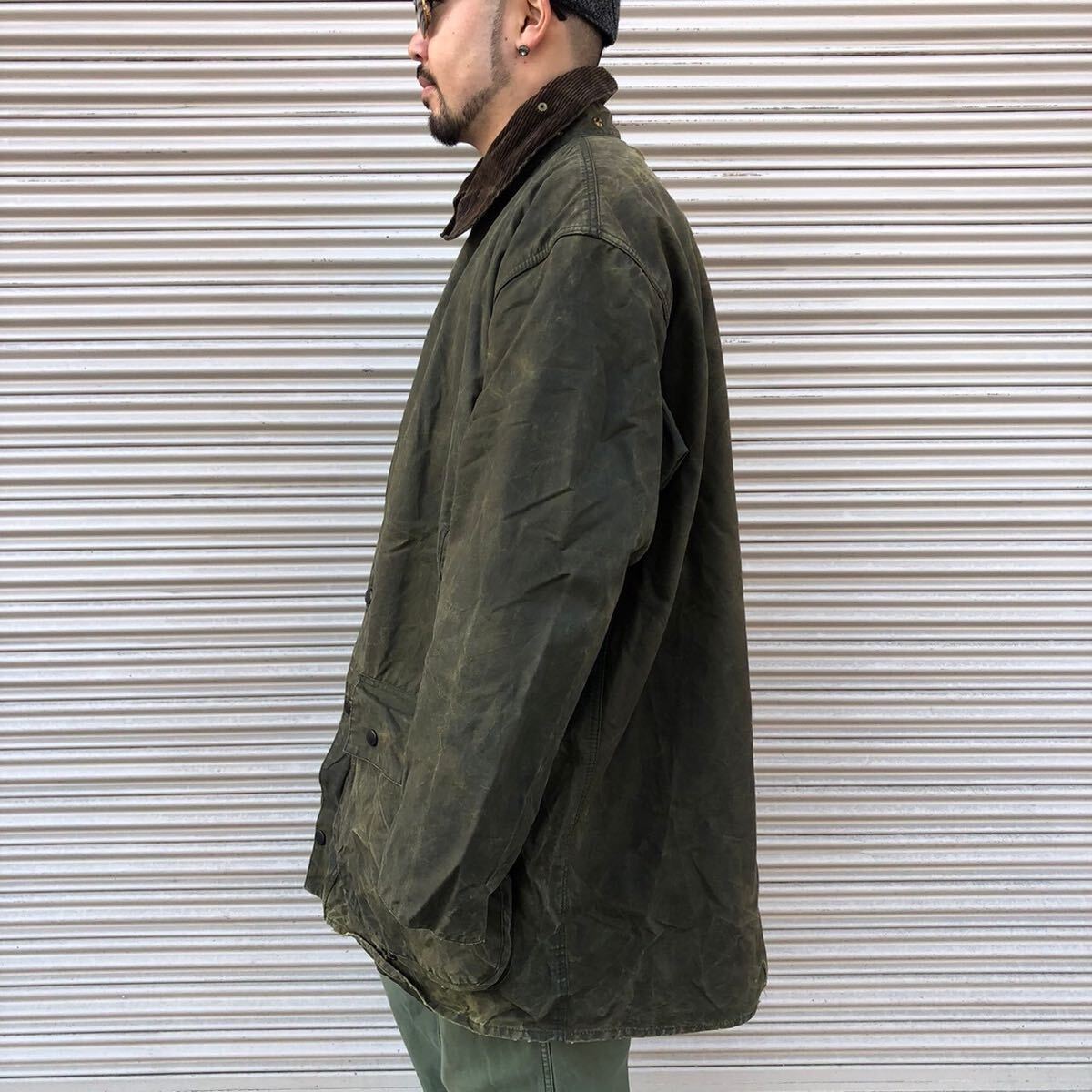 貴重 英国製 C46 ビッグサイズ 90s Barbour NORTHUMBRIA 貴重 英国製 C46 ビッグサイズ 90s Barbour NORTHUMBRIA