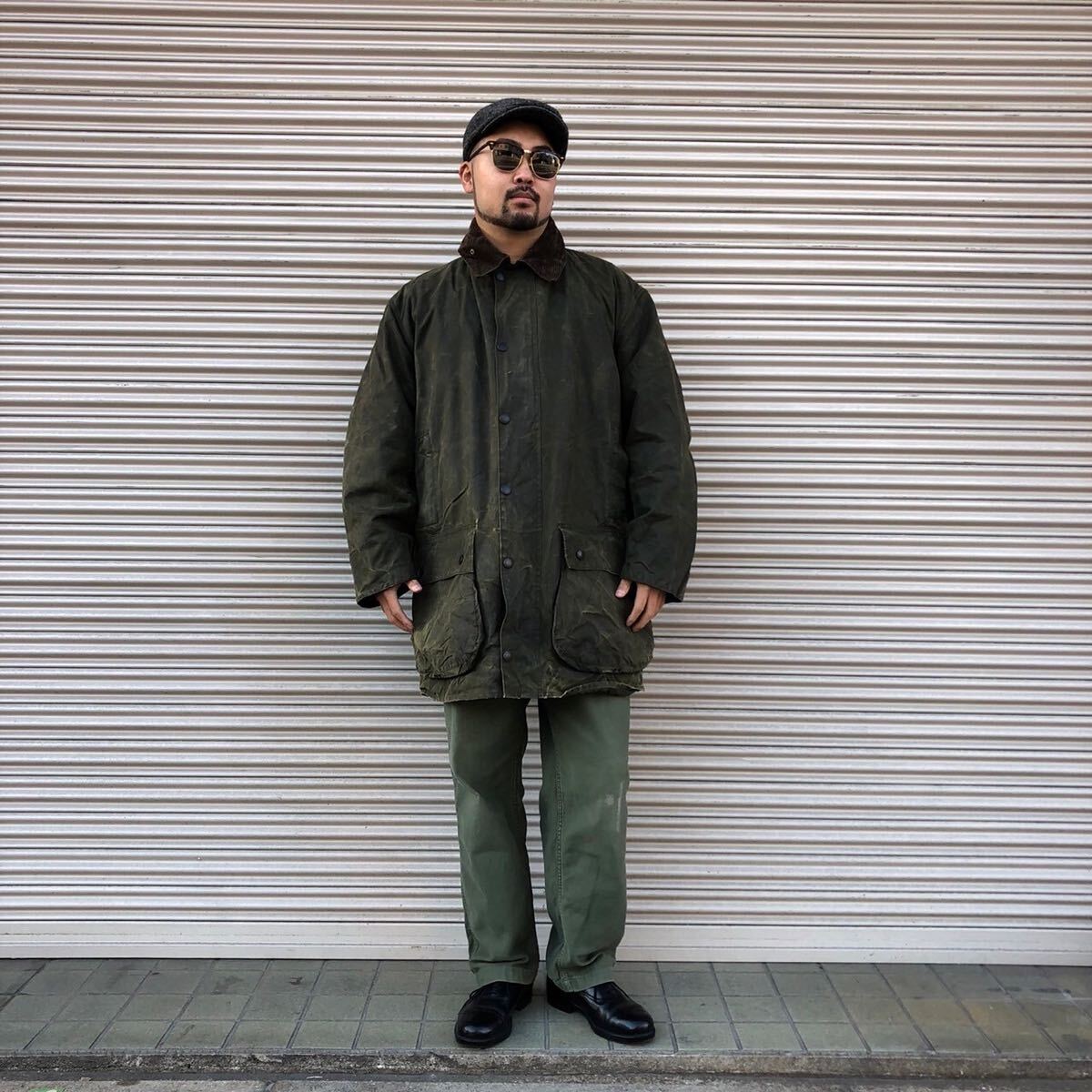 貴重 英国製 C46 ビッグサイズ 90s Barbour NORTHUMBRIA 貴重 英国製 C46 ビッグサイズ 90s Barbour NORTHUMBRIA