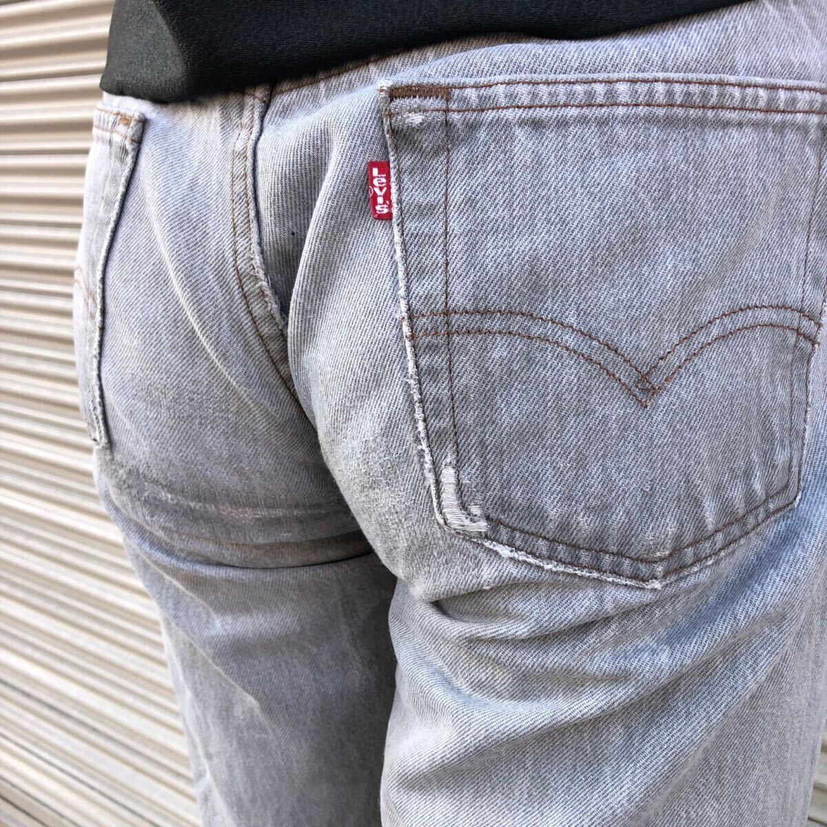 貴重 先染めブラック Levis 501 USA製 90s Yarn-dyed リーバイス 貴重 先染めブラック Levis 501 USA製 90s Yarn-dyed リーバイス