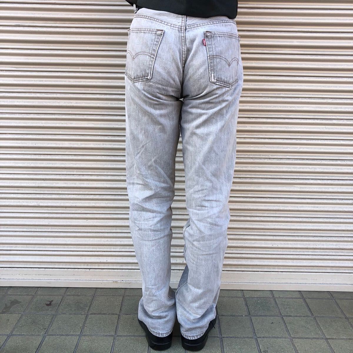貴重 先染めブラック Levis 501 USA製 90s Yarn-dyed リーバイス 貴重 先染めブラック Levis 501 USA製 90s Yarn-dyed リーバイス