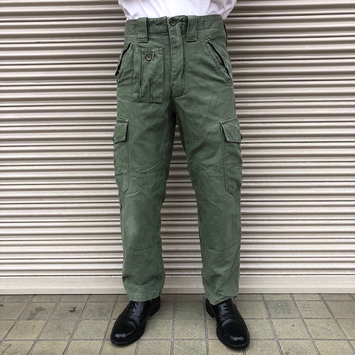 希少 90s アイルランド軍 実物 P60 コンバットパンツ フィールド 希少 90s アイルランド軍 実物 P60 コンバットパンツ フィールド