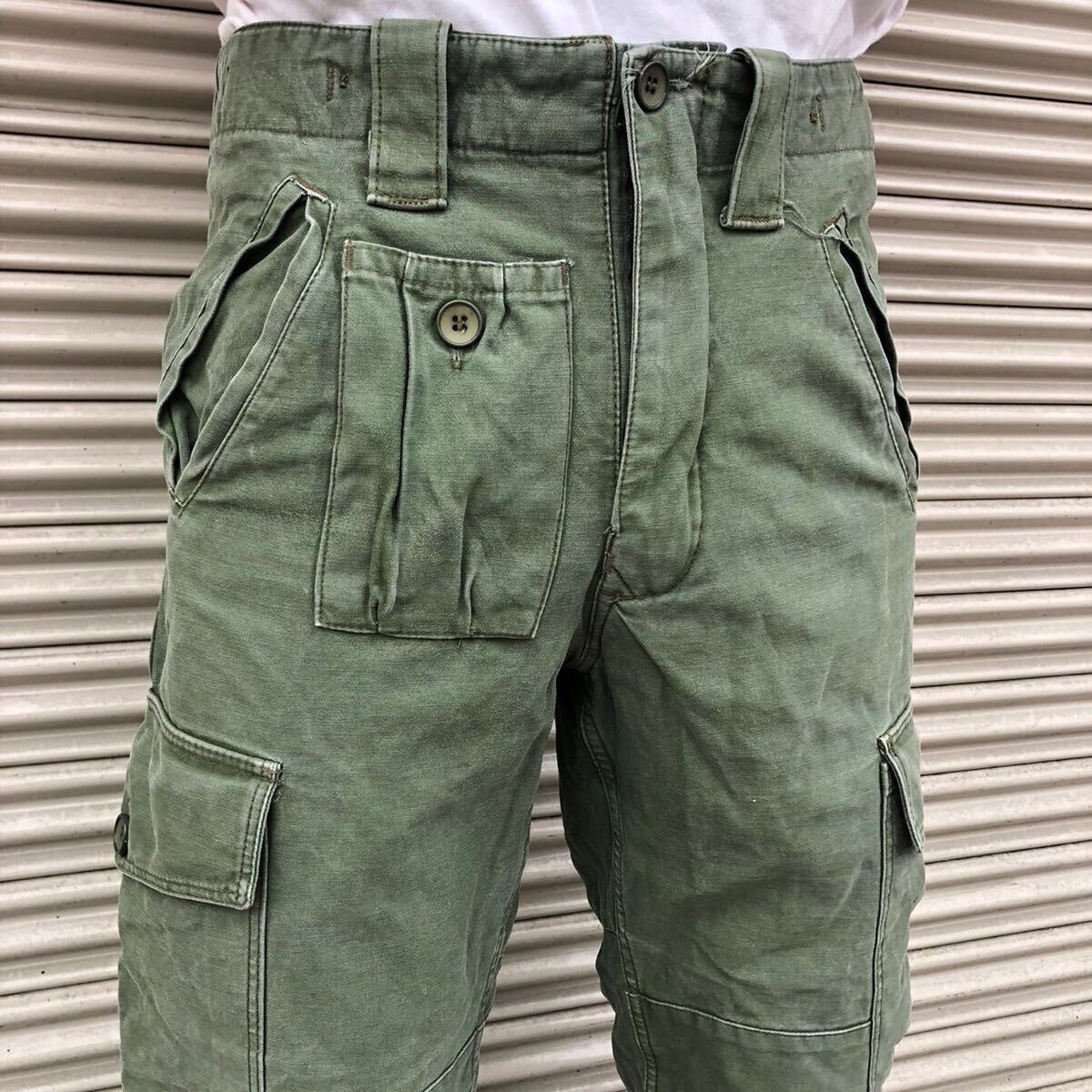 希少 90s アイルランド軍 実物 P60 コンバットパンツ フィールド 希少 90s アイルランド軍 実物 P60 コンバットパンツ フィールド