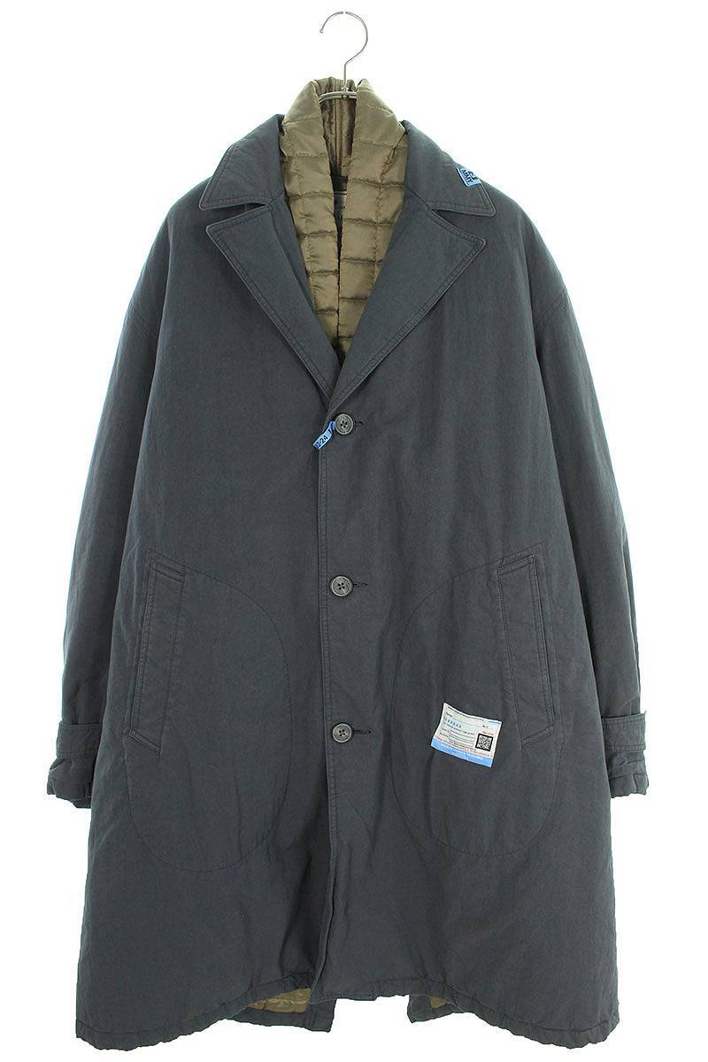  Mihara Yasuhiro MIHARAYASUHIRO 23AW Shawl Stole Coat A11CT041 размер :48 шаль палантин пальто б/у BS99