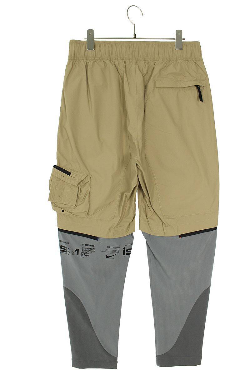 ナイキ NIKE NRG ISPA PANTS DD3796-247 サイズ:M 切替ナイロンロングパンツ 中古 BS99_画像2