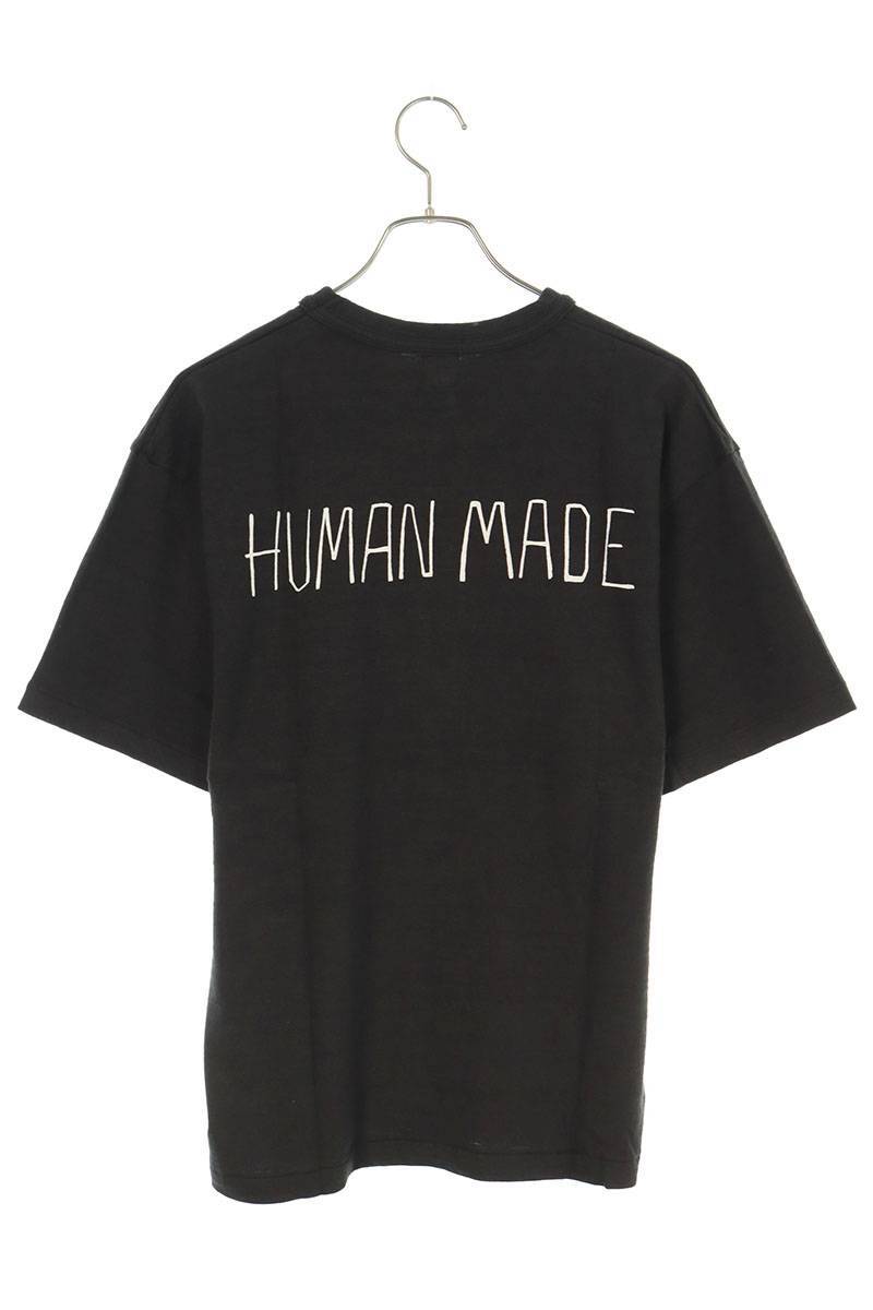 ヒューマンメイド HUMAN MADE HM26TE002 サイズ:L ダックプリントTシャツ 中古 FK04_画像2