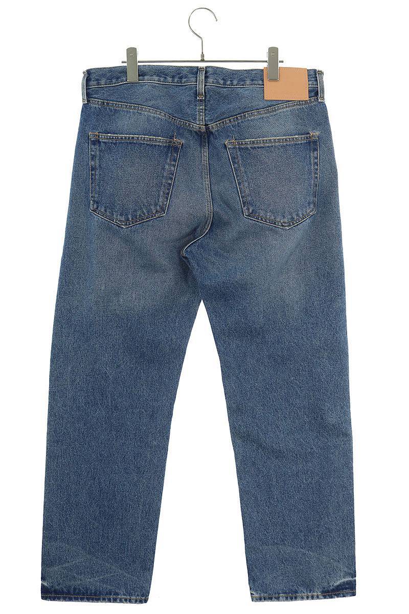 アクネストゥディオズ ACNE STUDIOS 2023 VINTAGE BLUE サイズ:32インチ リラックスフィットダメージ加工デニムパンツ 中古 SB01_画像2