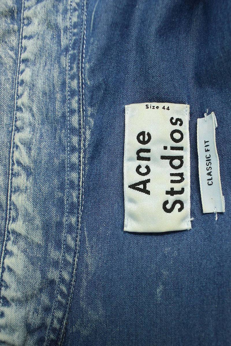 アクネストゥディオズ ACNE STUDIOS JEFFREY DEN サイズ:44 長袖シャツ 中古 BS99_画像3