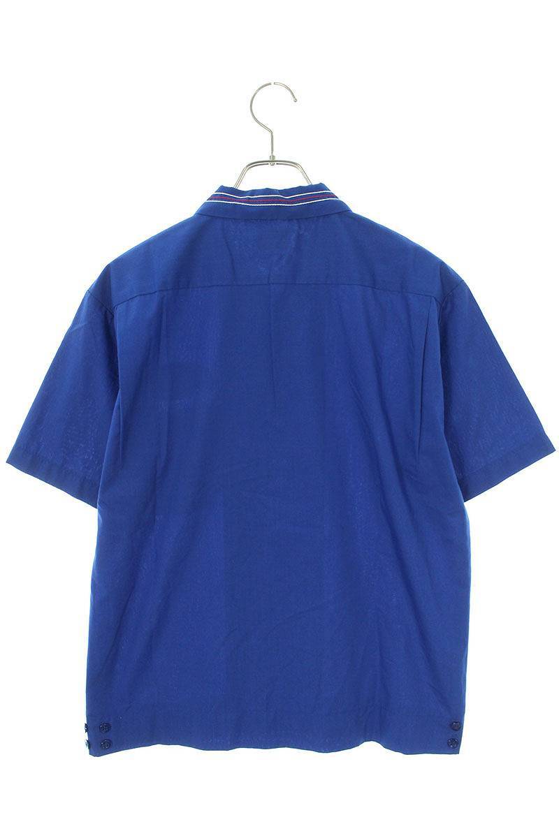 テンダーロイン TENDERLOIN サイズ:S ワッペン オープンカラー半袖シャツ 中古 BS99_画像2