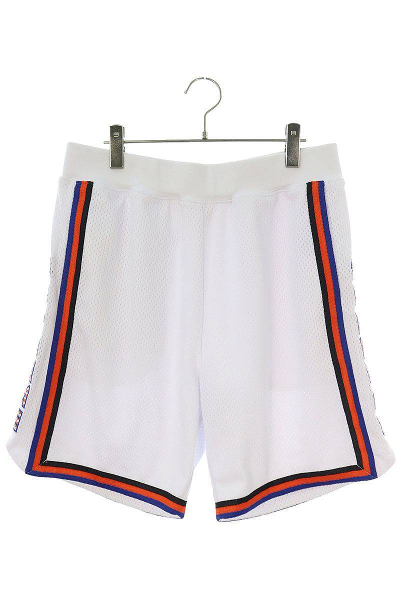 シュプリーム SUPREME 19SS Rhinestone Basketball Short サイズ:M ラインストーンバスケットボールショーツハーフパンツ 中古 BS99_画像1