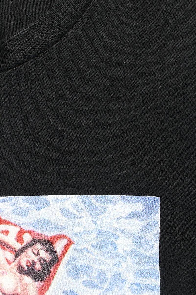 シュプリーム SUPREME 22SS Float Tee サイズ:S ガールイラストプリントTシャツ 中古 SB01_画像4