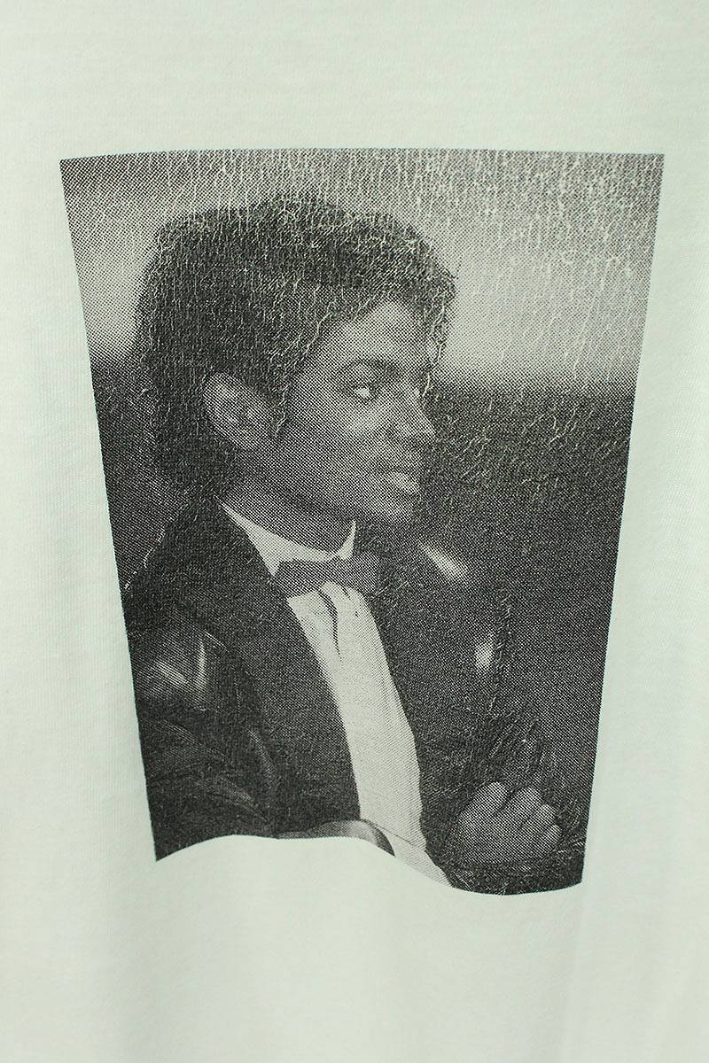 シュプリーム SUPREME 17SS Michael Jackson Tee サイズ:L マイケルジャクソンフォトプリントTシャツ 中古 SB01_画像3
